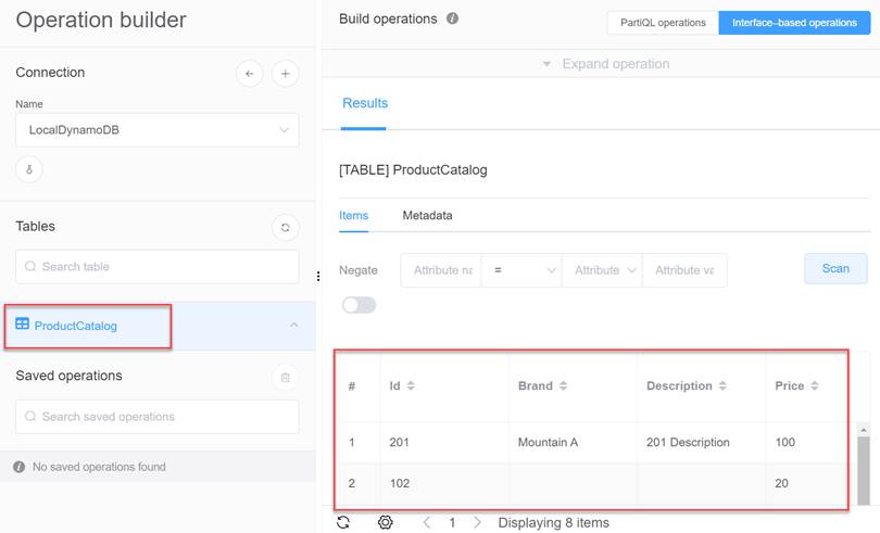 access-amazon-dynamodb-locally-in-net-core-console-application